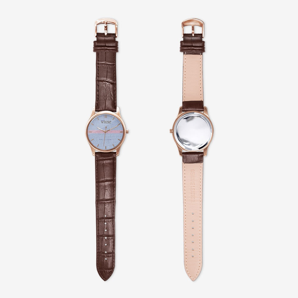 Bone Blue Classic Fashion Unisex Print Black Quartz Watch | Always Get Lucky