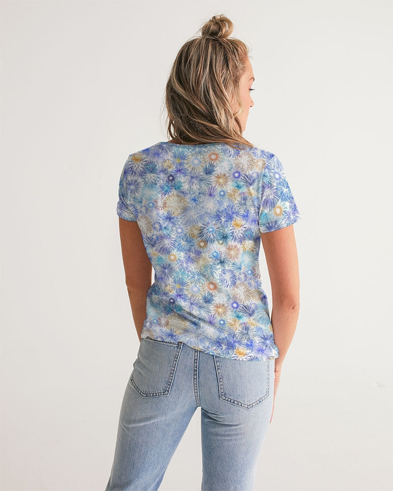 Fireworks Women's V-Neck Tee