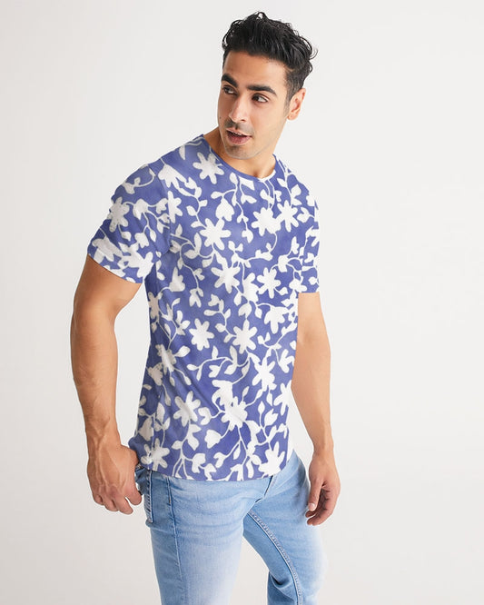 Camo Flower Sky Men's Tee
