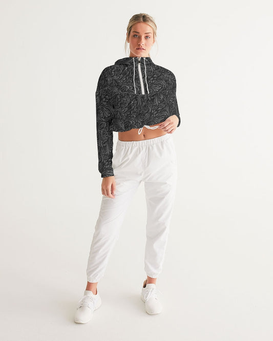 Massara Women's Cropped Windbreaker | Always Get Lucky