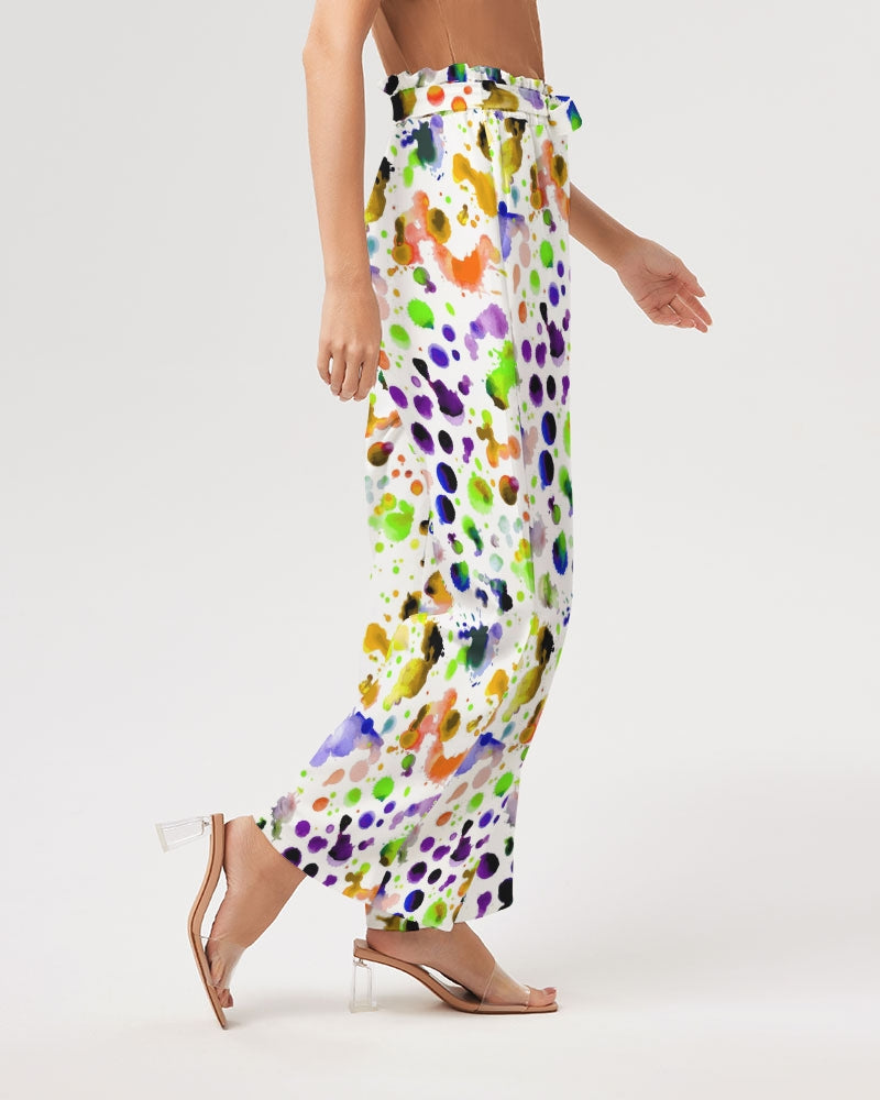 Funky Beast Women's High-Rise Wide Leg Pants | Always Get Lucky