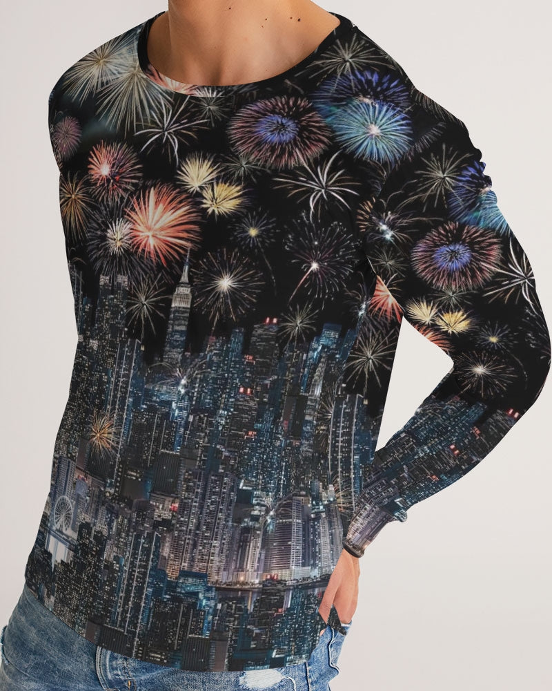 New York New York Men's Long Sleeve Tee