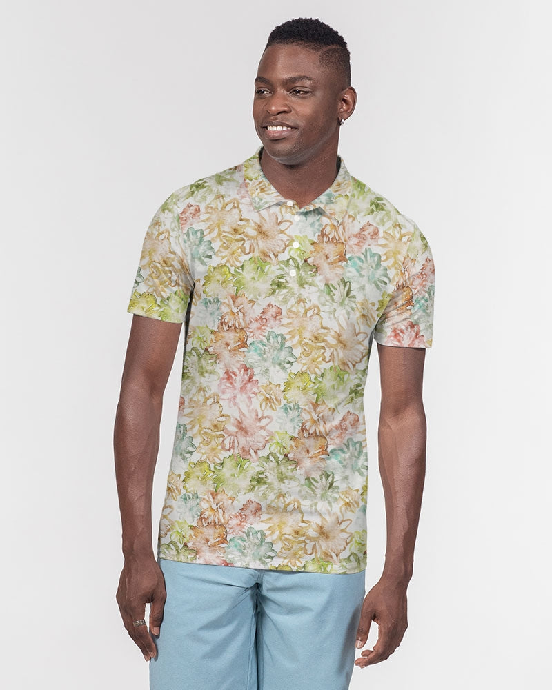 Ostuni Men's Slim Fit Short Sleeve Polo