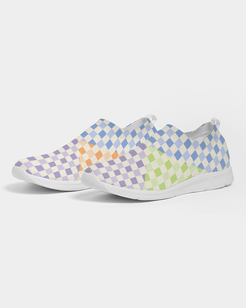 Criss Cross Check Multi Women's Slip-On Flyknit Shoe