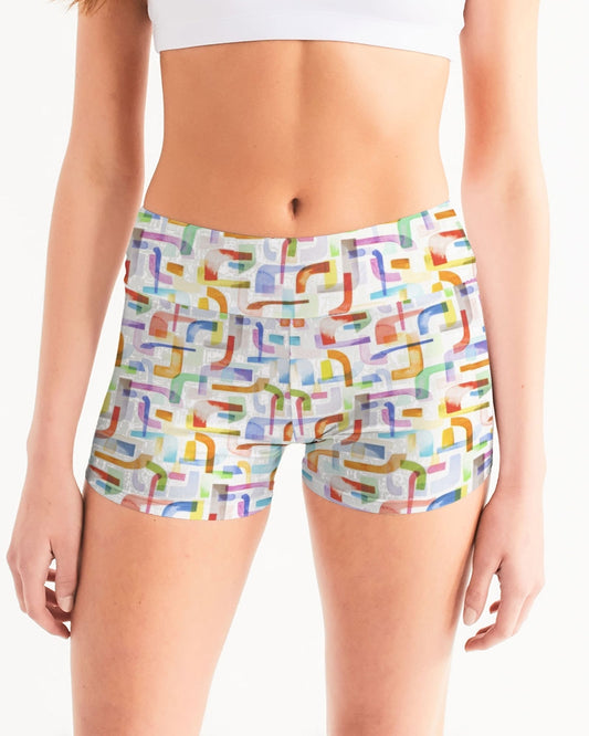Boomerang Women's Mid-Rise Yoga Shorts | Always Get Lucky