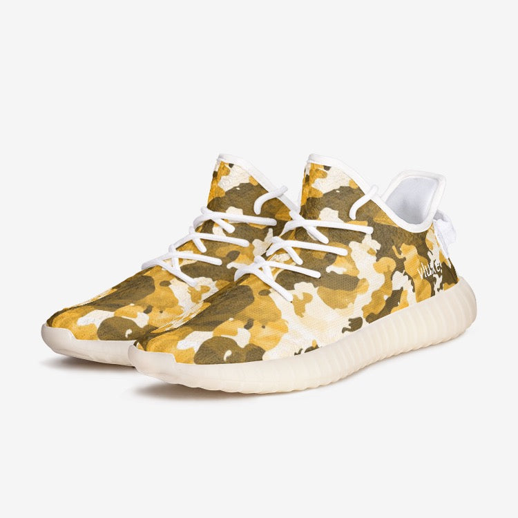 V Camo Orange Unisex Comfort Shoes YZ