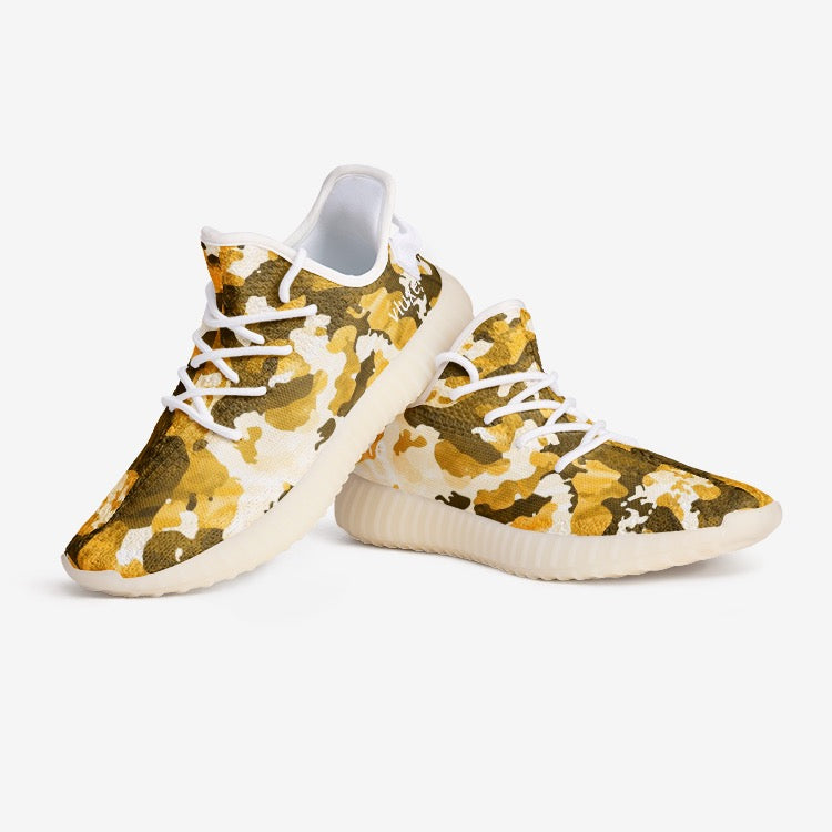 V Camo Orange Unisex Comfort Shoes YZ