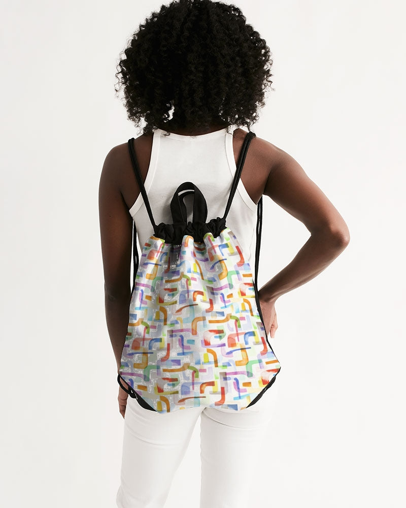 Boomerang Canvas Drawstring Bag
