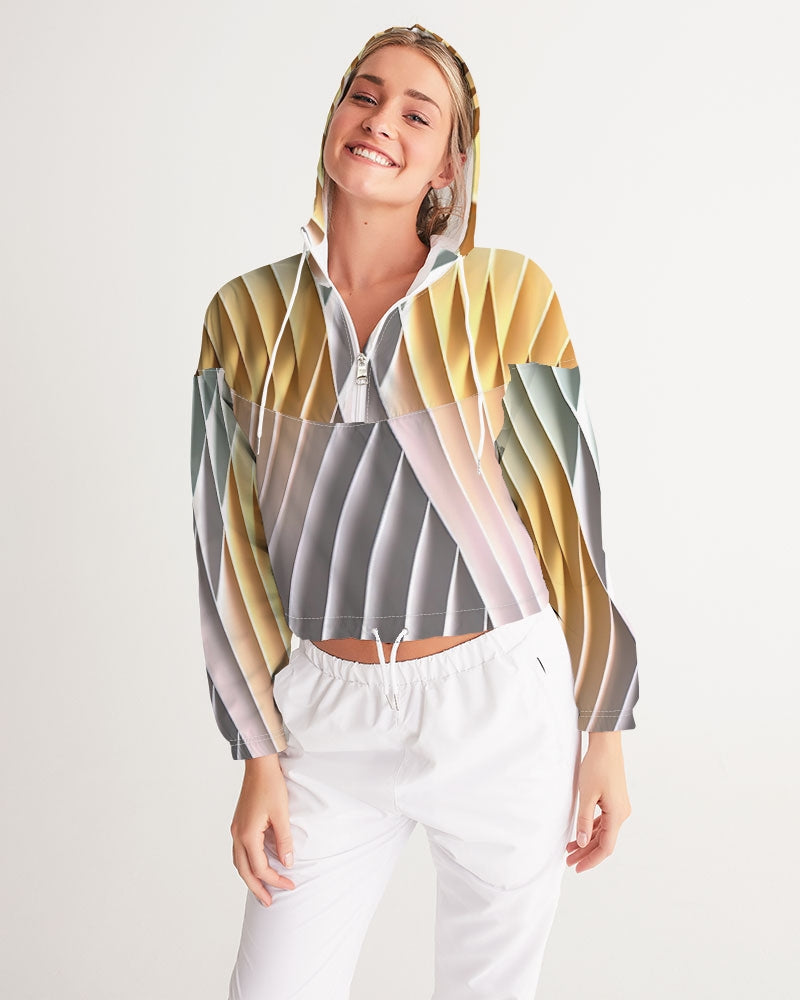 Futura Women's Cropped Windbreaker | Always Get Lucky