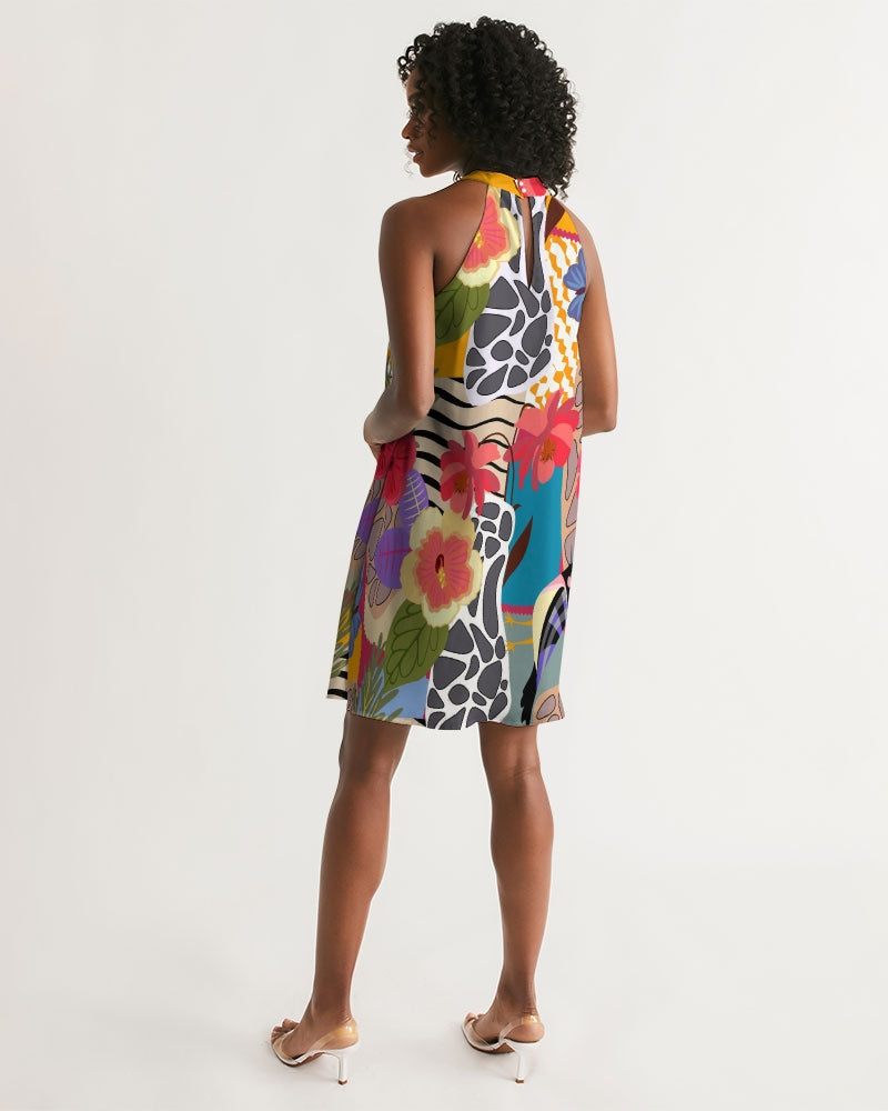 Bird of Paradise Women's Halter Dress