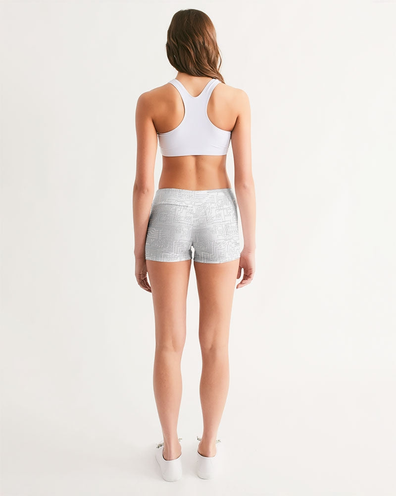 Pure Circuit Women's Mid-Rise Yoga Shorts