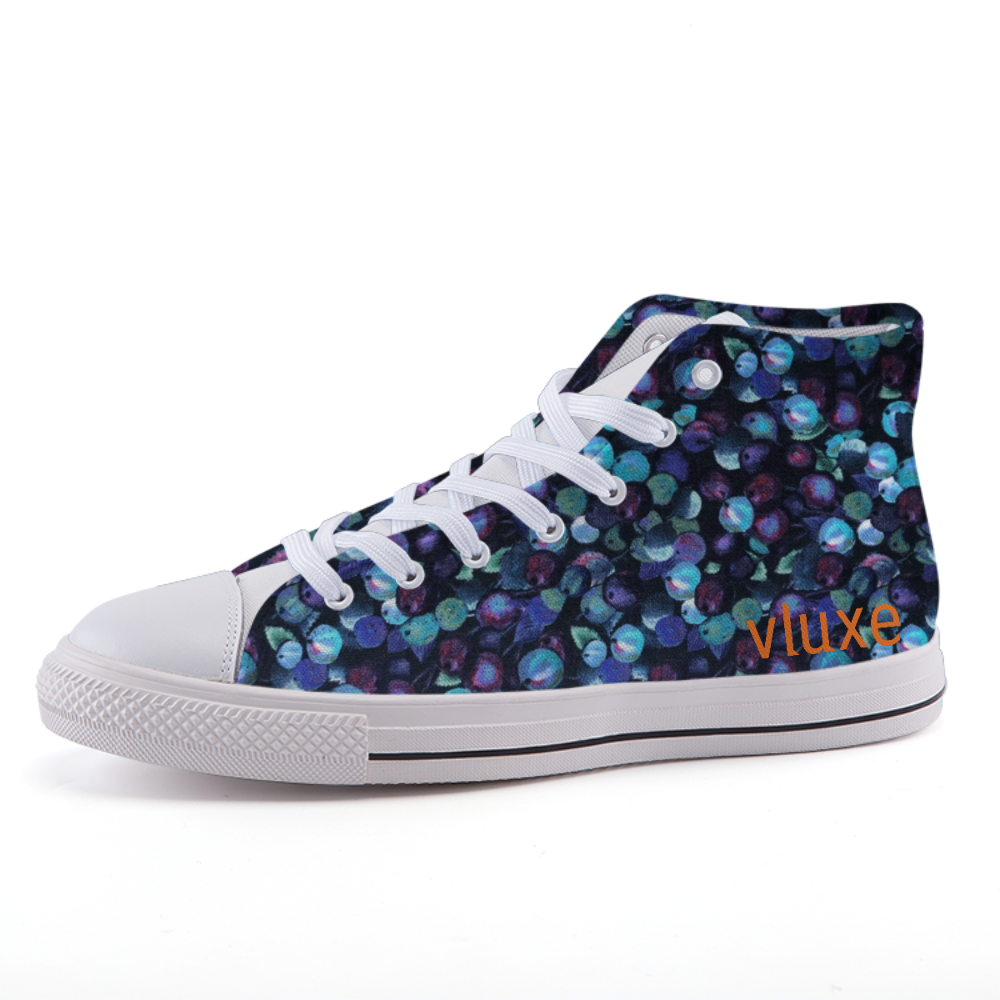 WELFORD PARK NAVY High-top Fashion Canvas Comfort Shoes