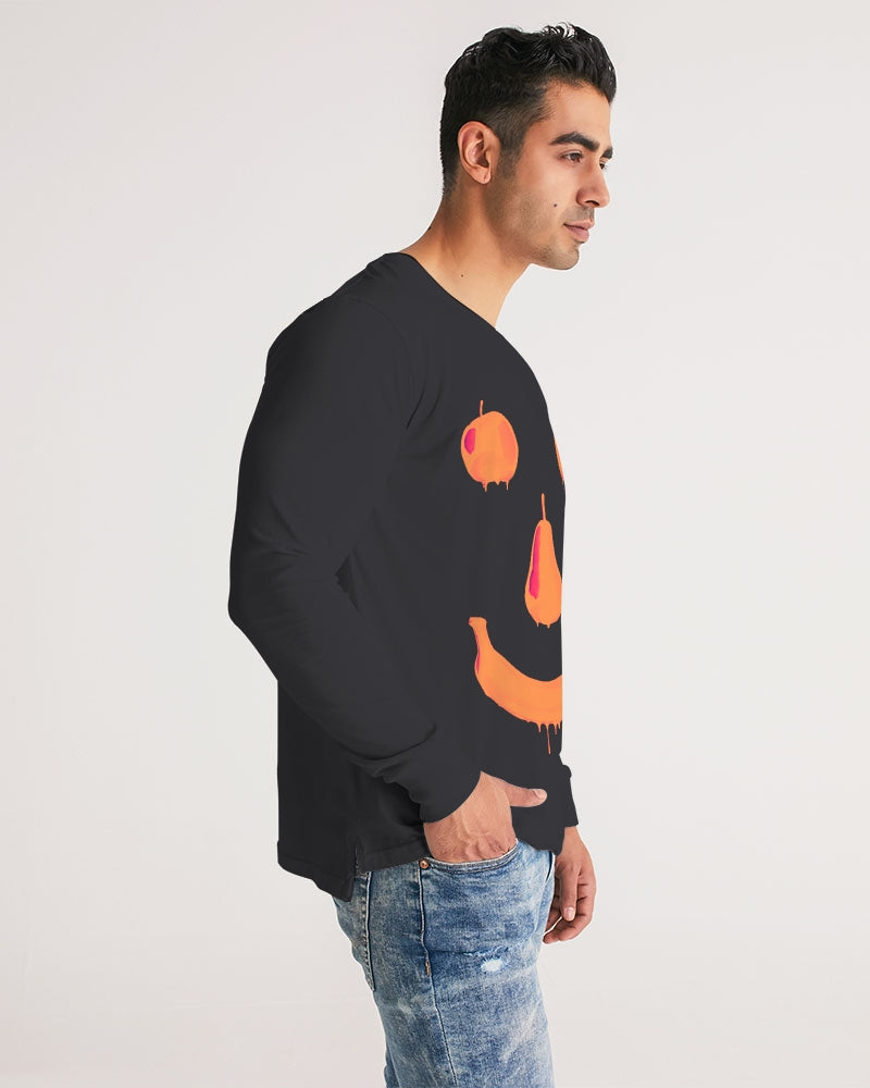 Fruit Face Grey Men's Long Sleeve Tee