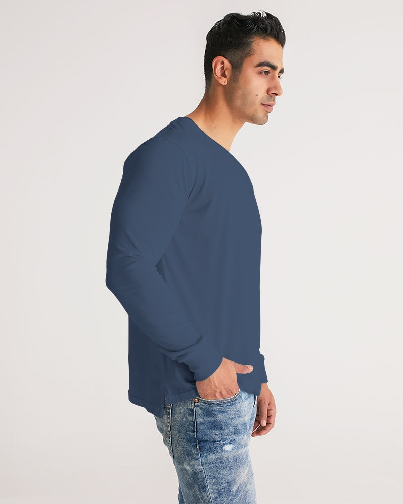 Forever Blue Peacock Men's Long Sleeve Tee