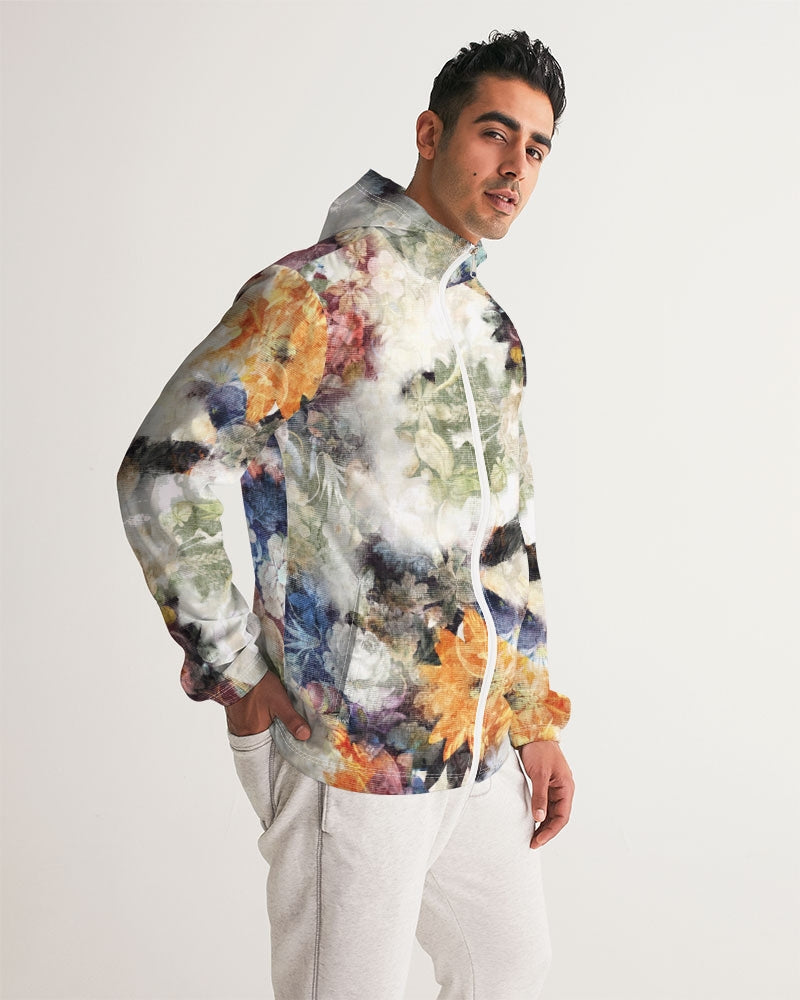 Faded Memory Men's Windbreaker | Always Get Lucky