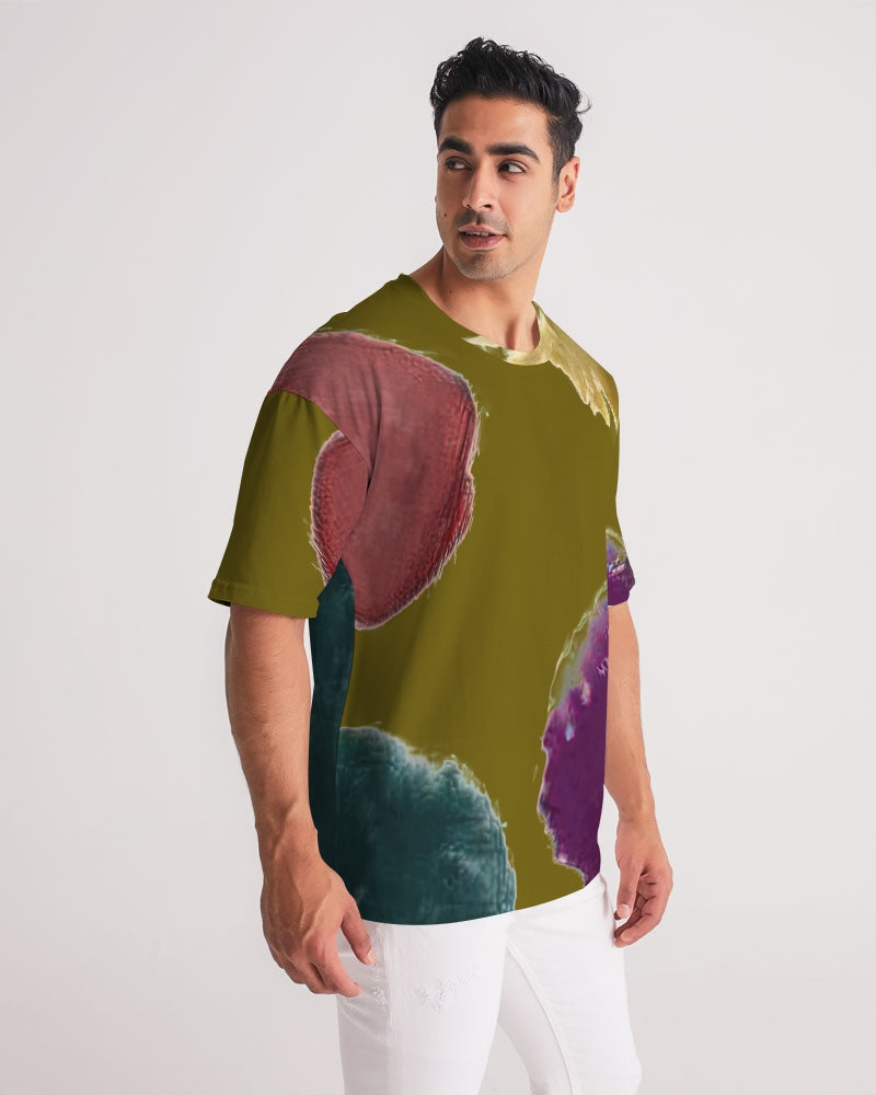 Splash Olive Men's Premium Heavyweight Tee | Always Get Lucky