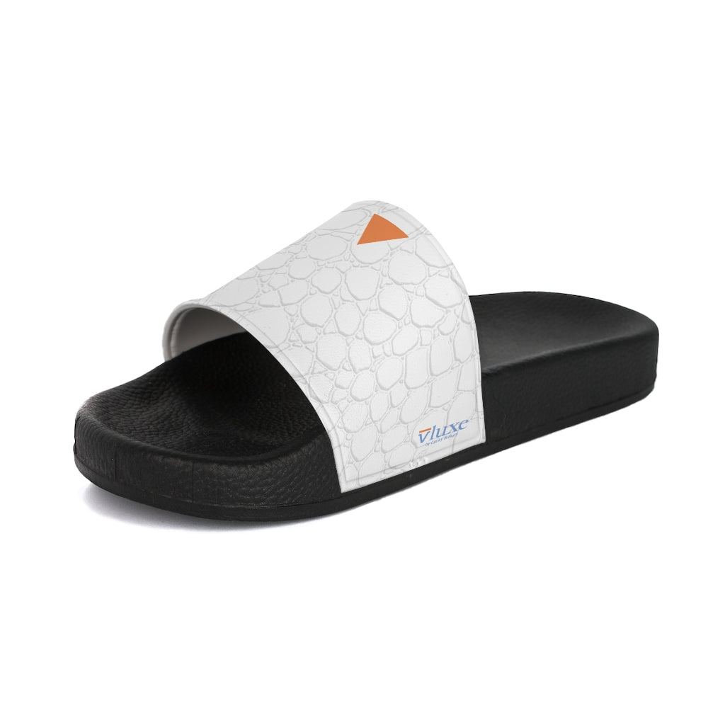Salento White Women's Slide Sandals