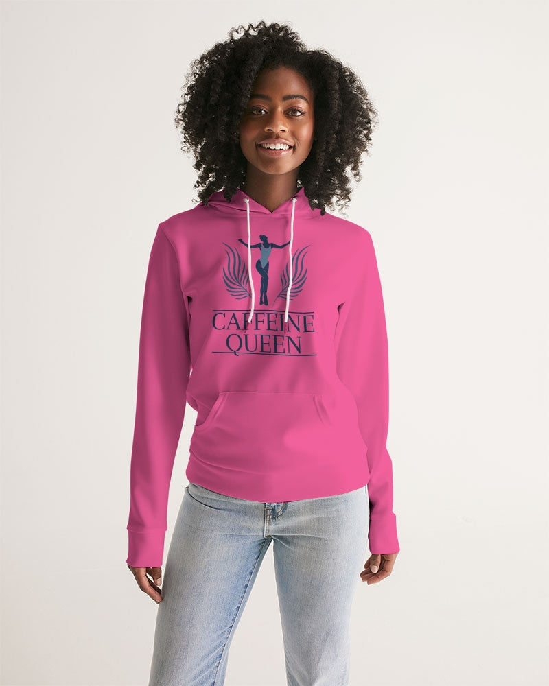 Caffeine Queen Hot Pink Women's Hoodie