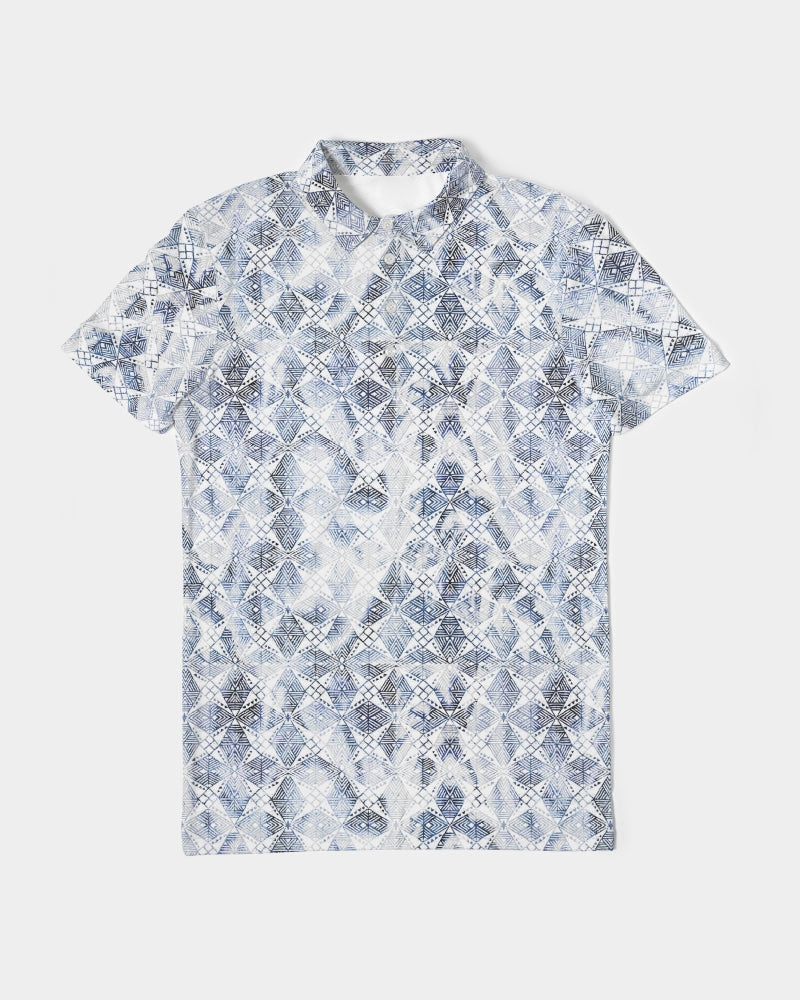 Pacific Dreams Men's Slim Fit Short Sleeve Polo