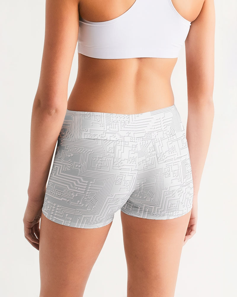 Pure Circuit Women's Mid-Rise Yoga Shorts