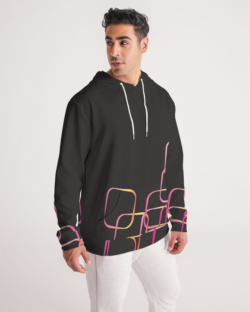 Palm Springs Soft Black Men's Hoodie