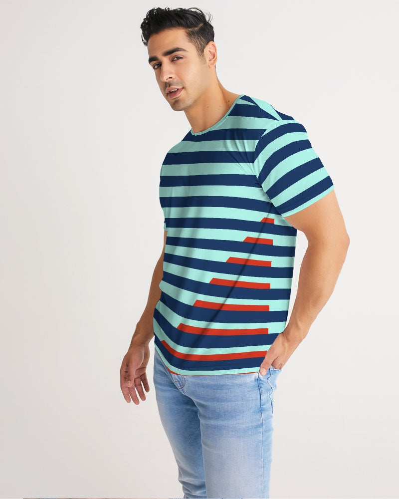 Geo Aqua Men's Tee