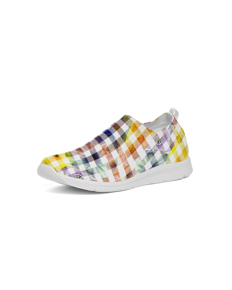 Fantasy Check Men's Slip-On Flyknit Shoe