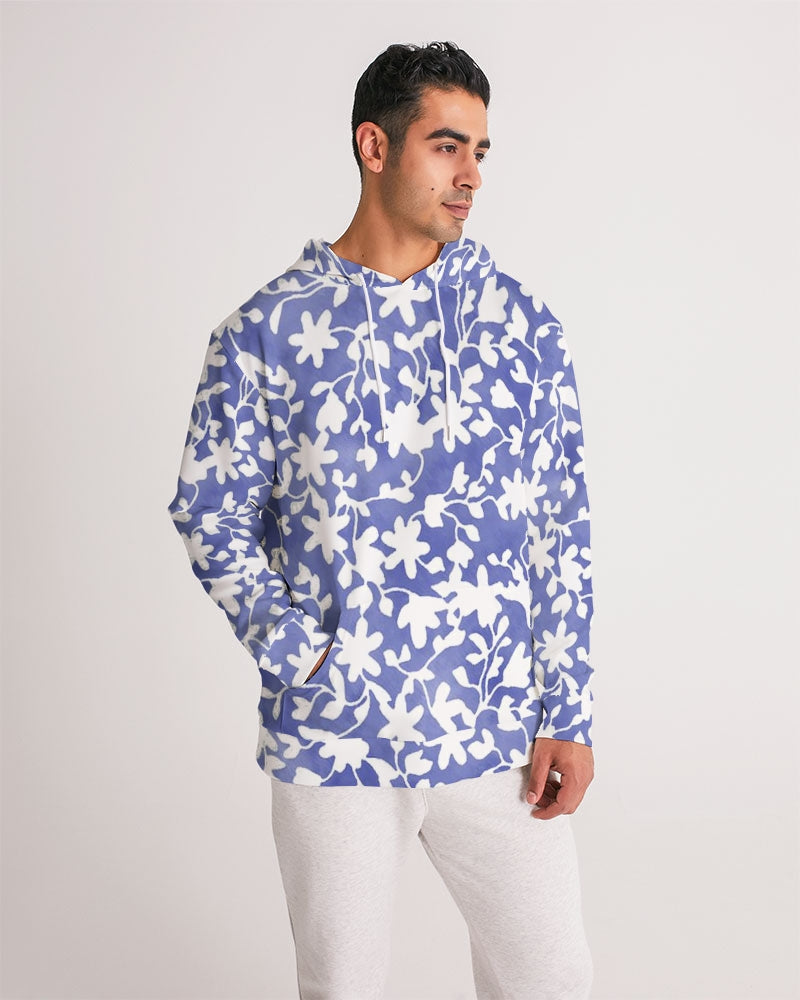 Camo Flower Sky Men's Hoodie