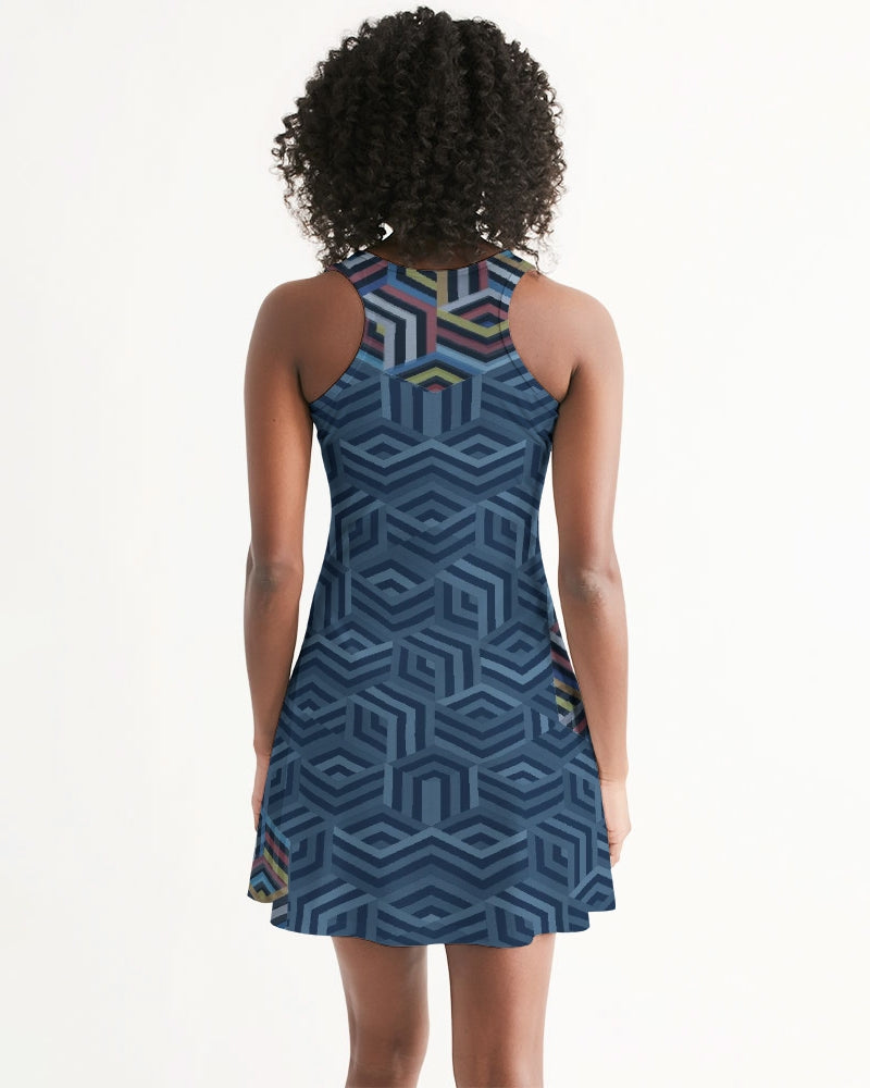 Hexagonic Women's Racerback Dress