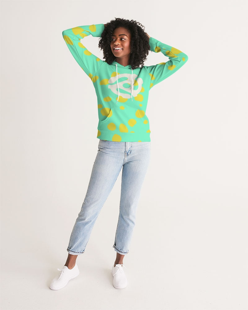 Sea Foam Record Vibe Women's Hoodie