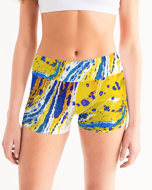 Splash Women's Mid-Rise Yoga Shorts