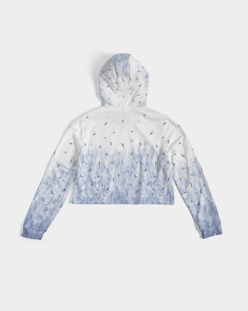 Birds Of A Feather Women's Cropped Hoodie