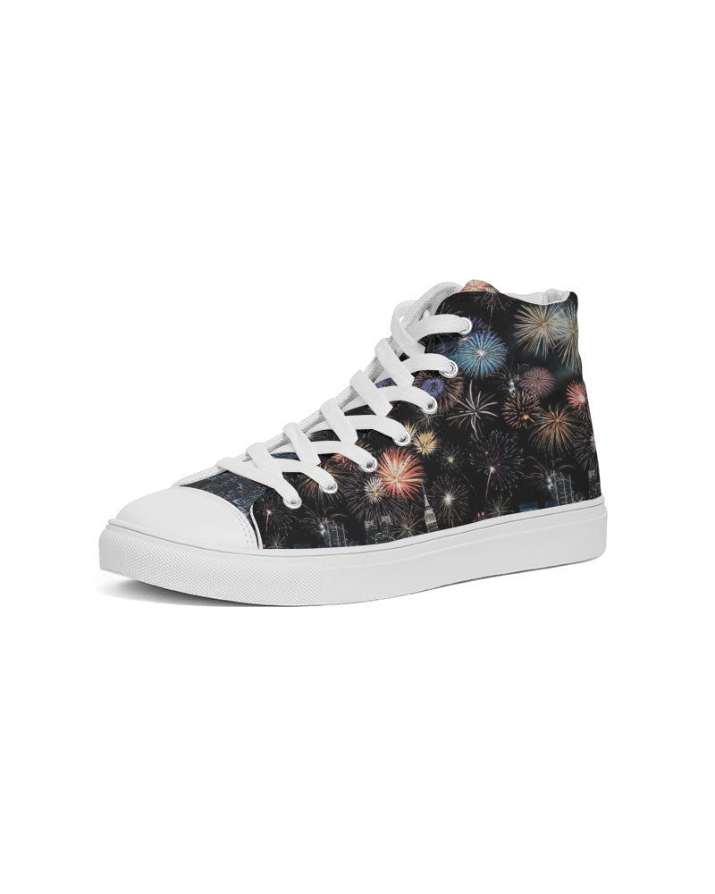 New York New York Women's Hightop Canvas Shoe