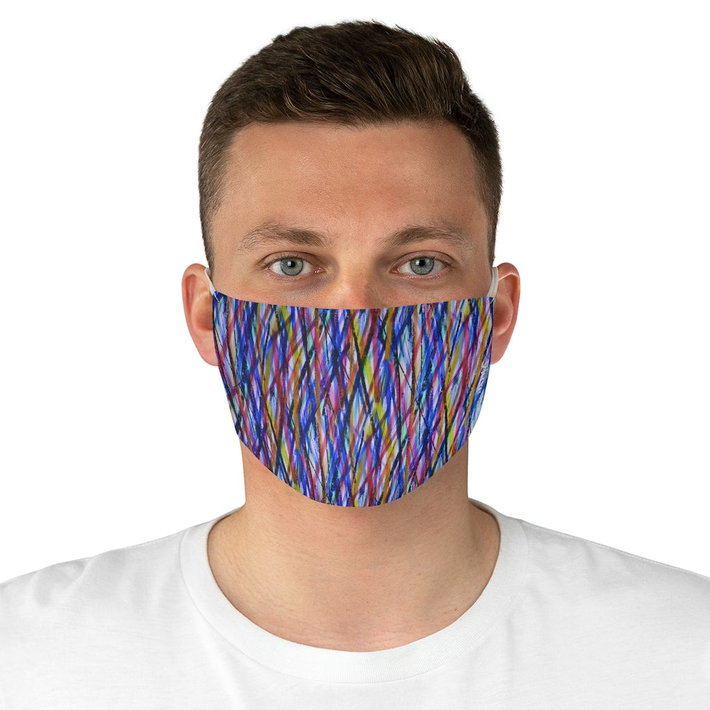 Strings Double Layer Fabric Face Mask