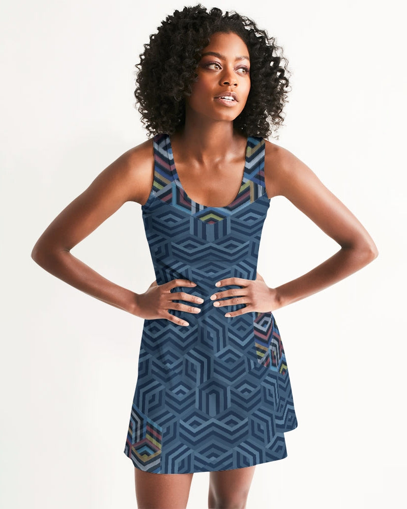 Hexagonic Women's Racerback Dress
