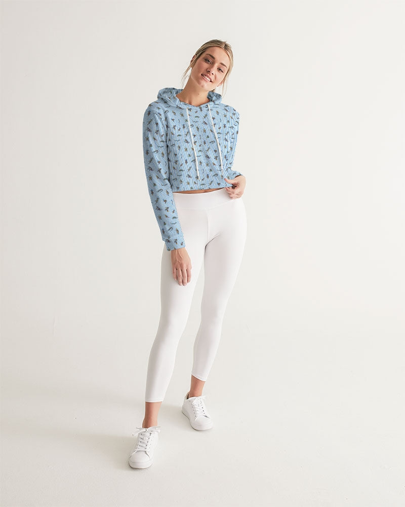 Amazona Women's Cropped Hoodie
