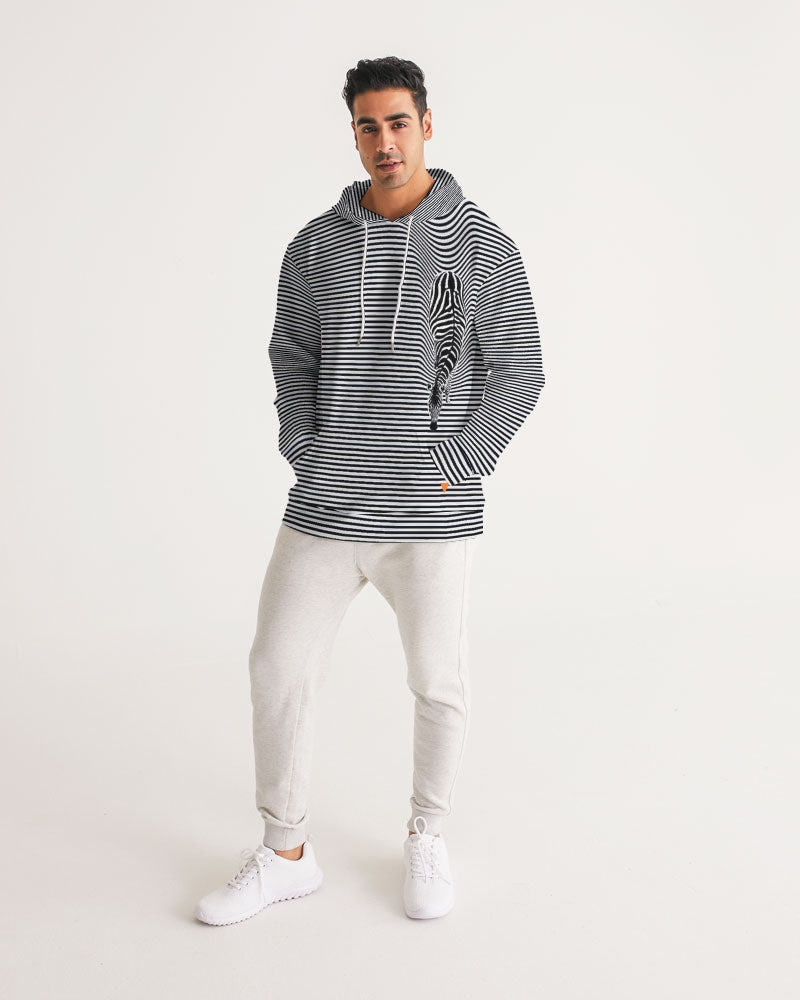 Zebra Men's Hoodie Always Get Lucky