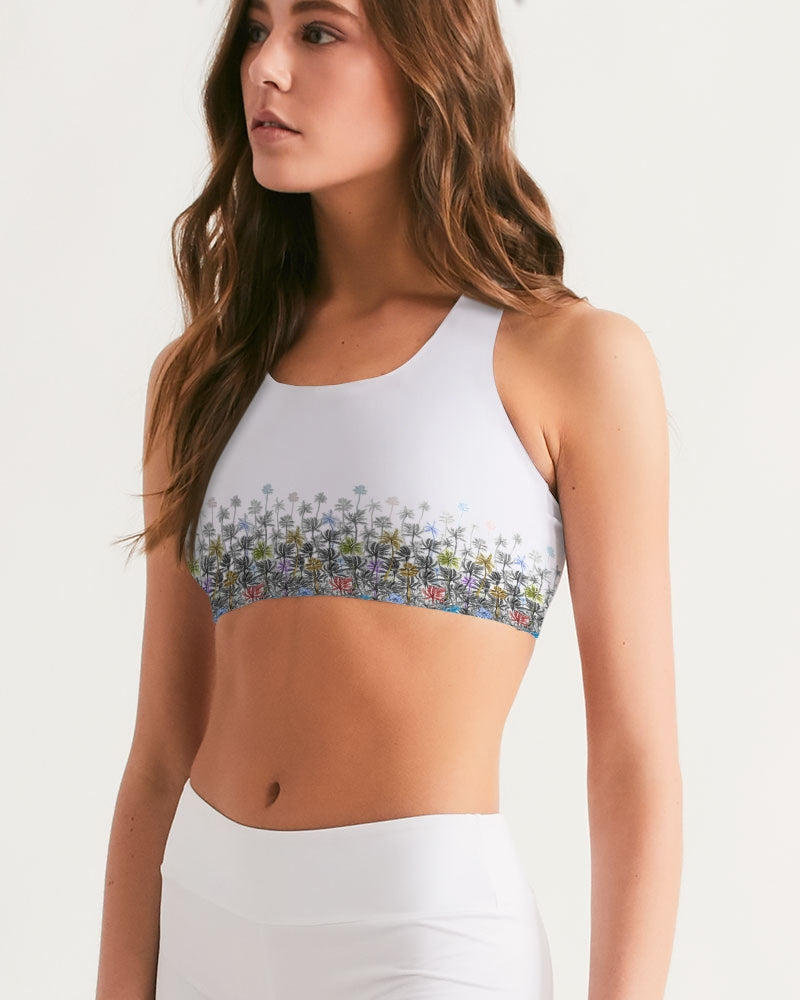 Tropical Winds Women's Seamless Sports Bra