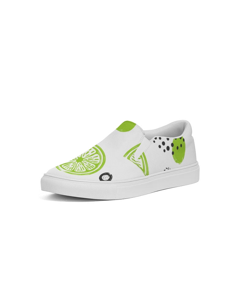 Lime-et-less Women's Slip-On Canvas Shoe