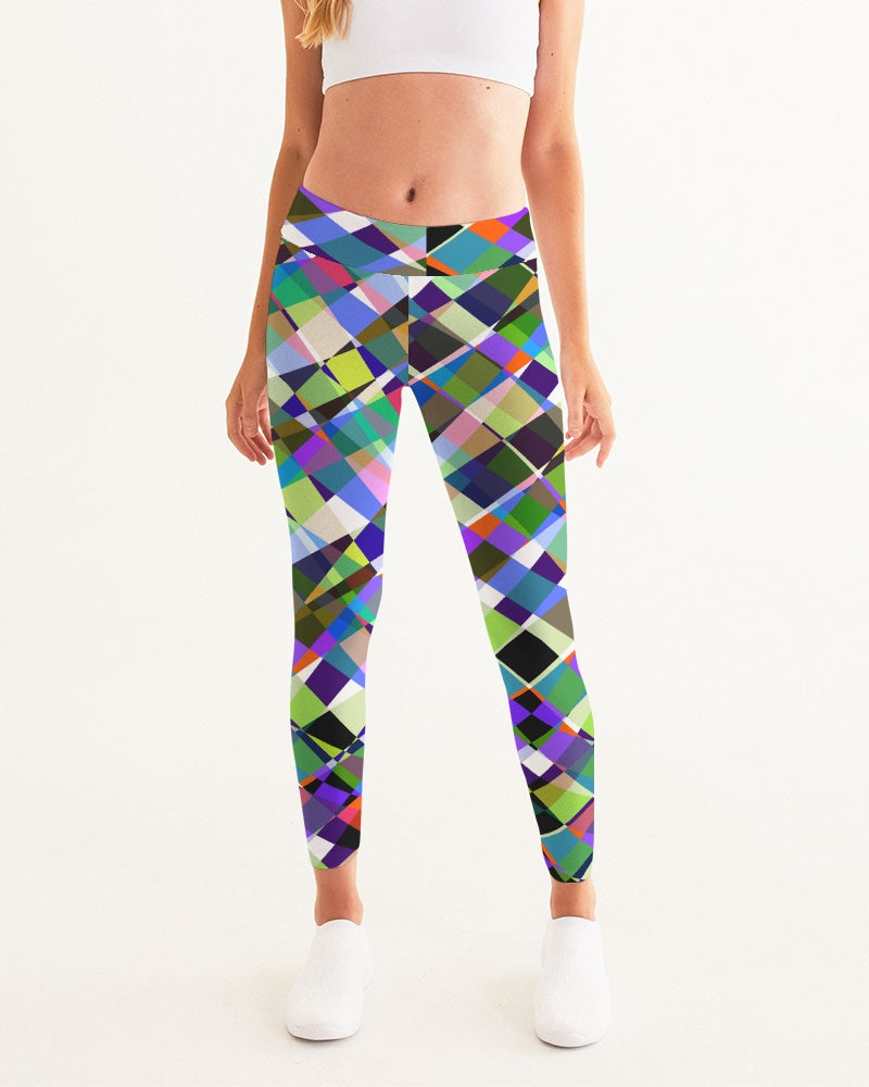 Oslo Multi Color Women's Yoga Pants