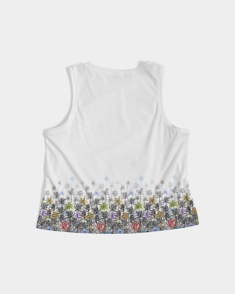 Tropical Winds Women's Cropped Tank