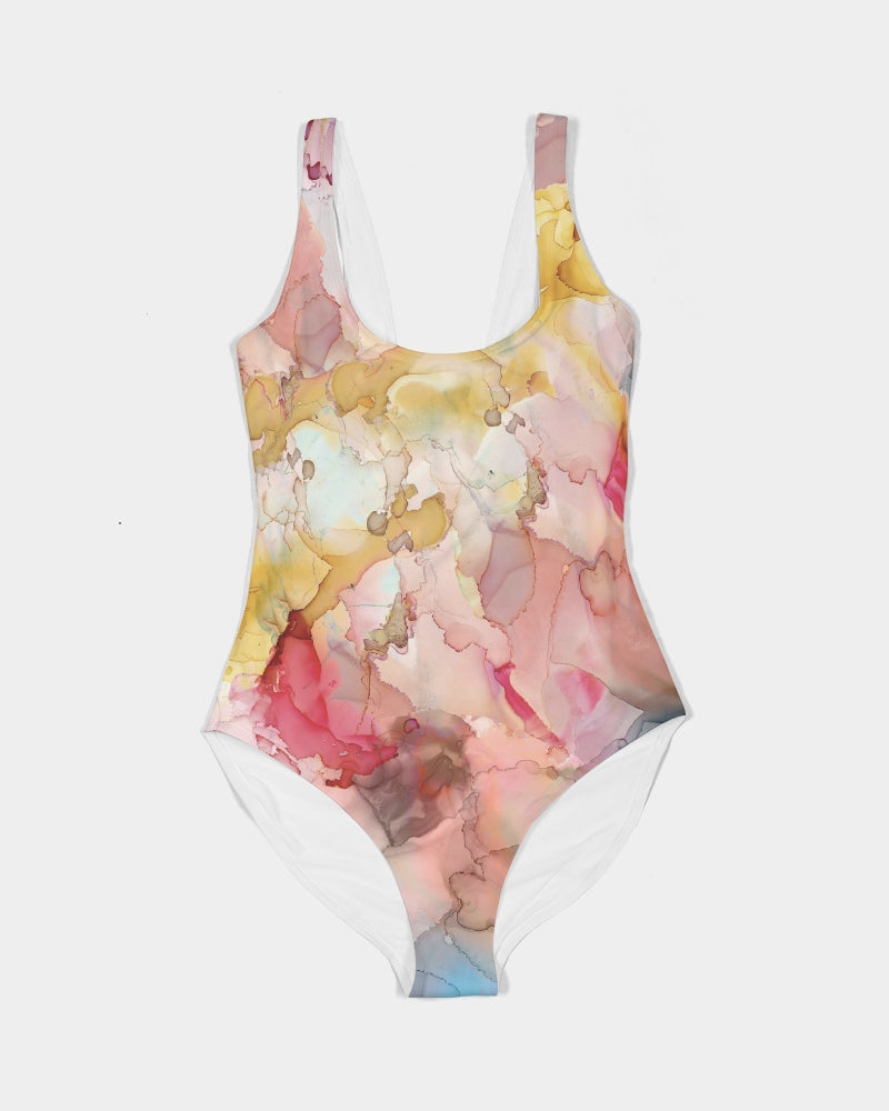 Smoke Gets in Your Eyes Women's One-Piece Swimsuit | Always Get Lucky