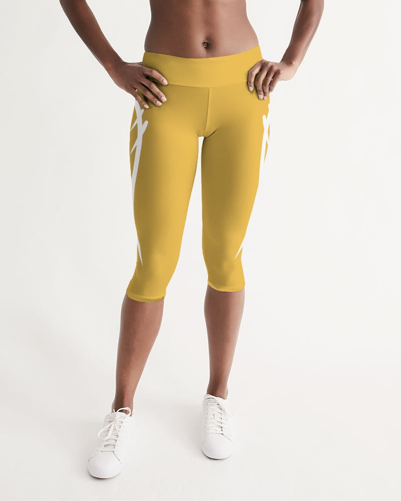 Signature Lucky Lime Honey Women's Mid-Rise Capri