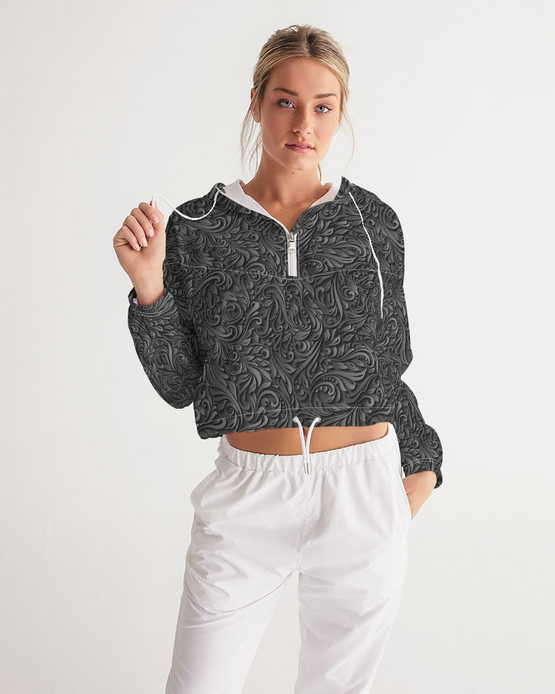 Massara Women's Cropped Windbreaker | Always Get Lucky