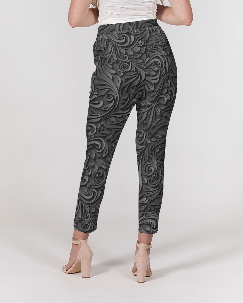 Massara Women's Belted Tapered Pants | Always Get Lucky