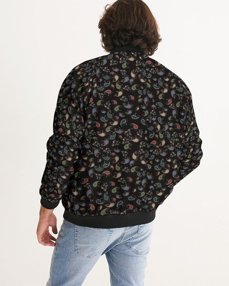 Paisley Park Black Men's Bomber Jacket