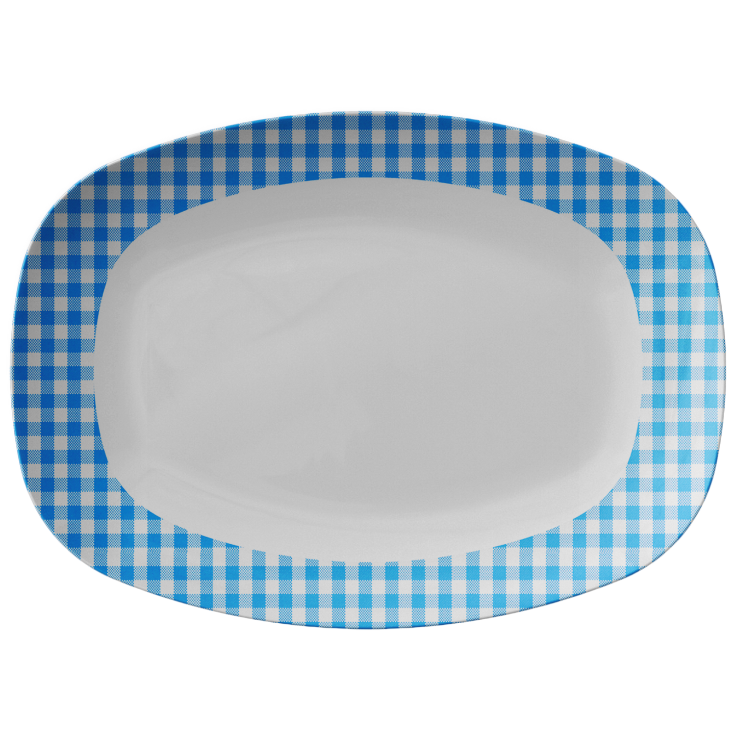 Sartorially Checked Ice Platter