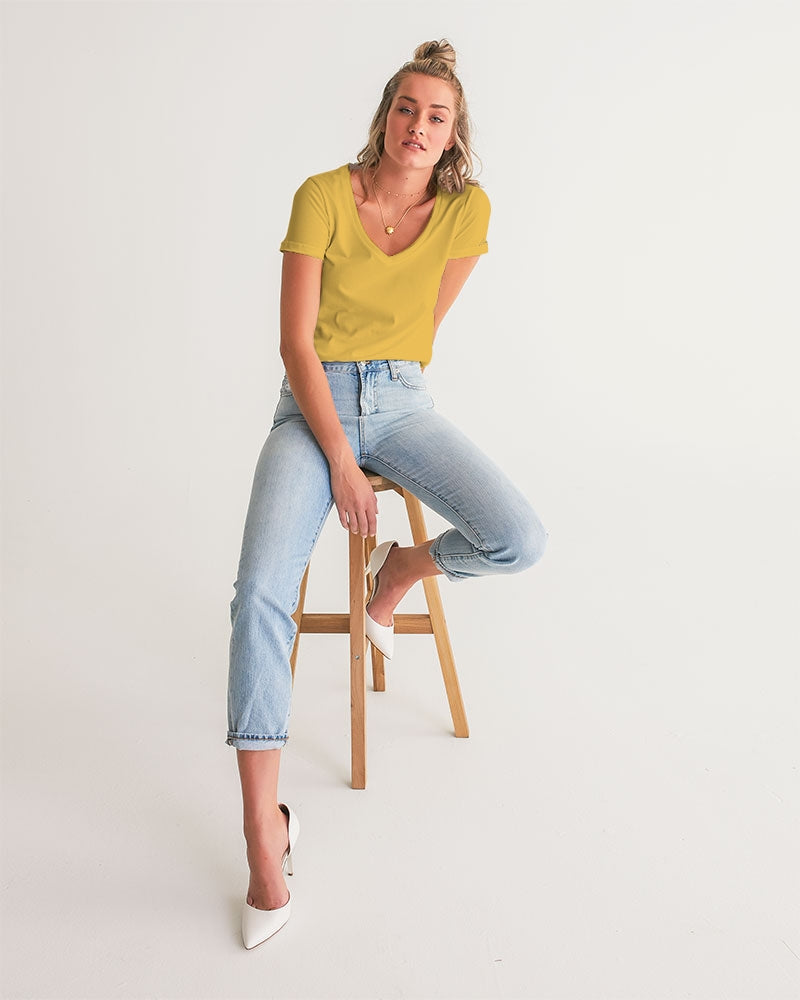 Signature Lucky Lime Honey Women's V-Neck Tee
