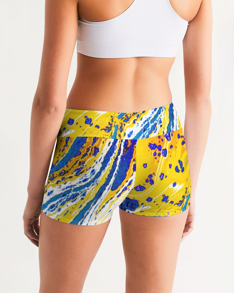 Splash Women's Mid-Rise Yoga Shorts
