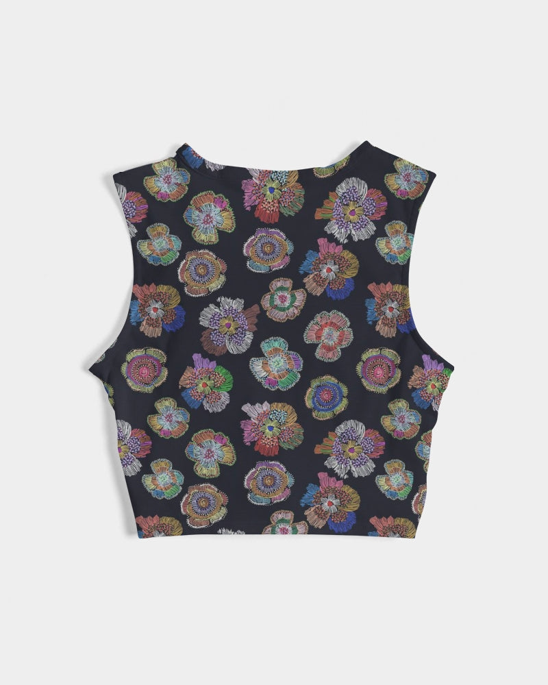 Blooming Women's Twist-Front Tank